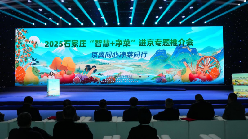 2025 石家庄“智慧 + 净菜”进京专题推介会圆满举办 搭建京津冀产销协同新桥梁