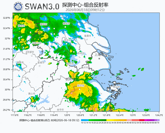 上海今天入梅！今夜明天局部大雨到暴雨