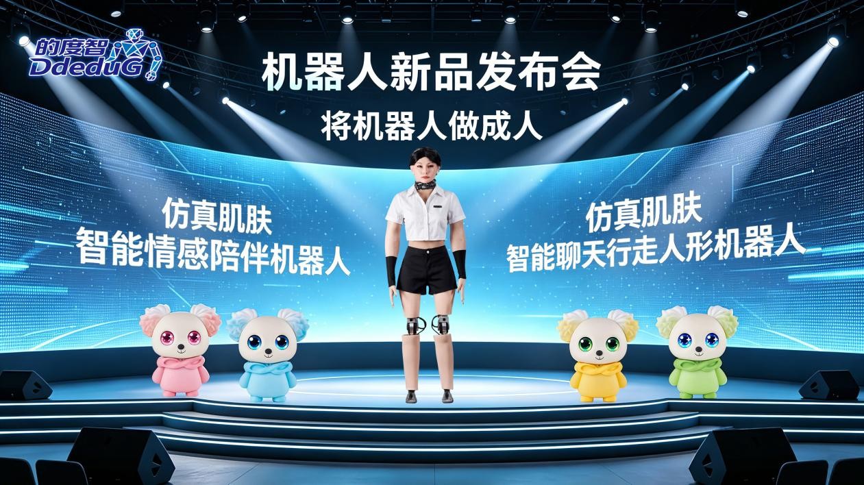 别人造”钢铁侠”，的度智要做”触感派”：用仿真肌肤打开机器人交互的最后一厘米