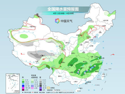 江南未来三天仍多雨 青藏高原多地有降雪